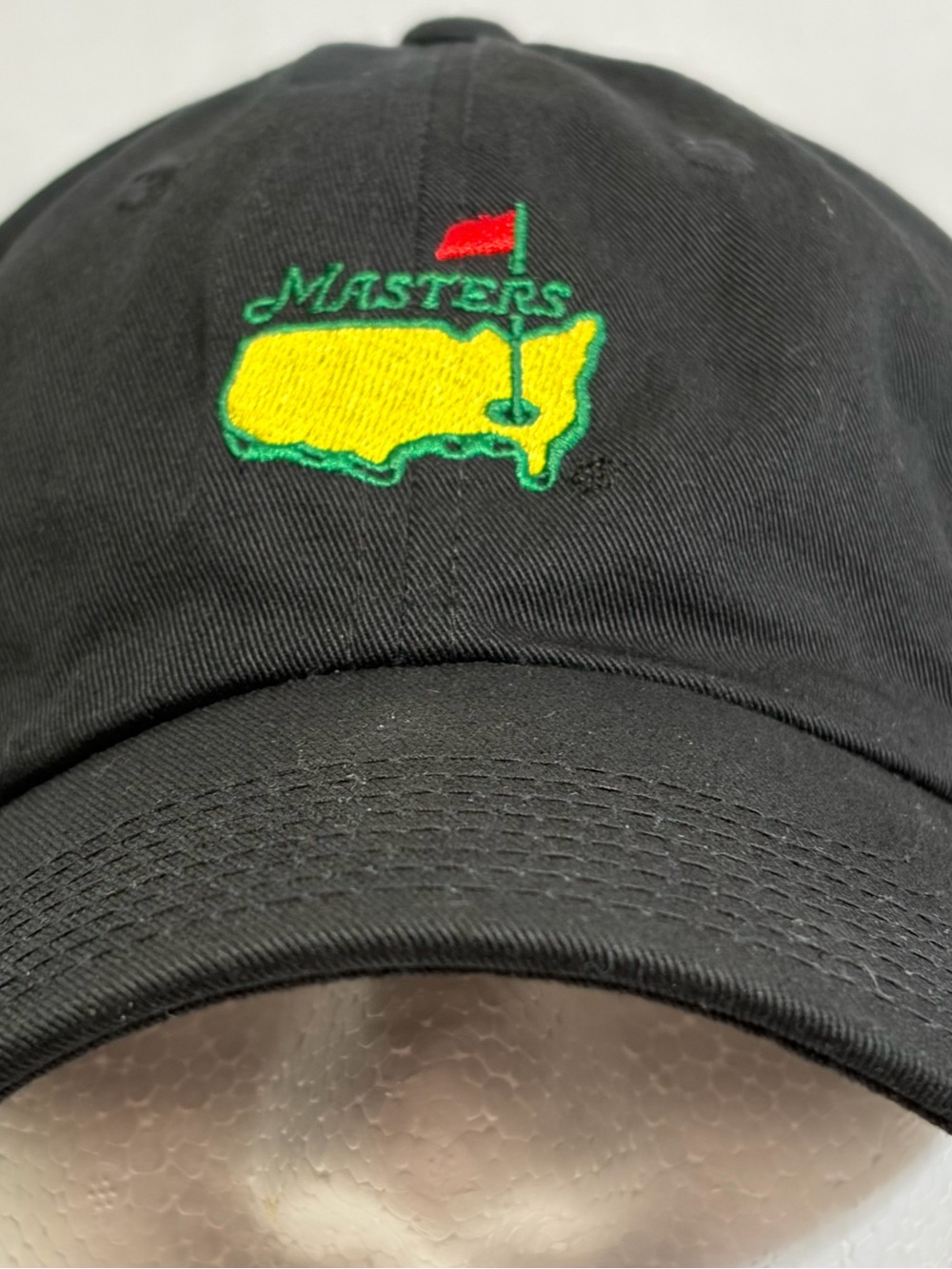 Masters Collection Black Men’s Hat – American Needle Strapback Adjustable